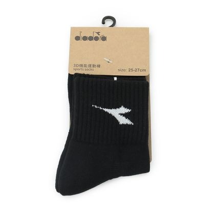 DIADORA 3D機能運動襪 黑 DA9619110