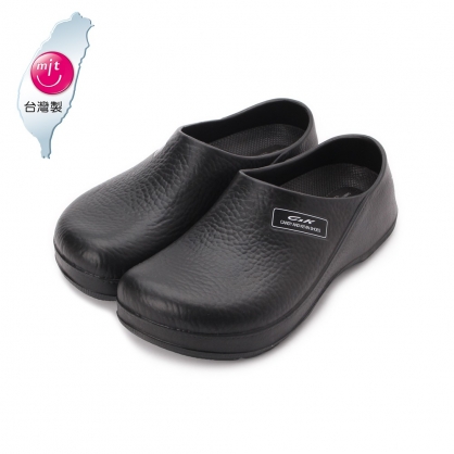 C&K EVA包頭廚師鞋 黑 女鞋