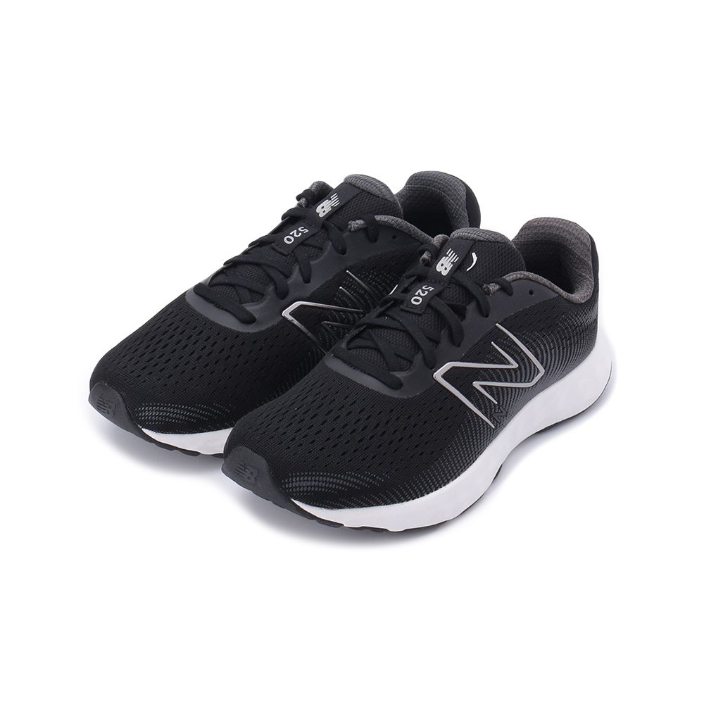 NEW BALANCE 限定版520透氣舒適跑鞋黑白M520LB8 男鞋- 鞋全家福