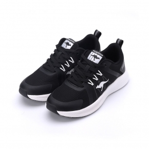 KANGAROOS RUN HOVER 避震慢跑鞋 黑 KW32140 女鞋