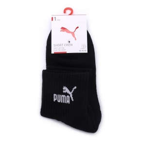 PUMA NOS NO.1 素色厚底短筒襪 黑 BB145801