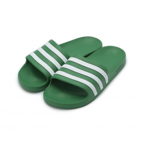 ADIDAS ADILETTE AQUA 經典運動拖鞋 綠 IH2690 男鞋