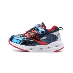 蜘蛛人 底燈運動鞋 藍紅 MNKX45156 中大童鞋