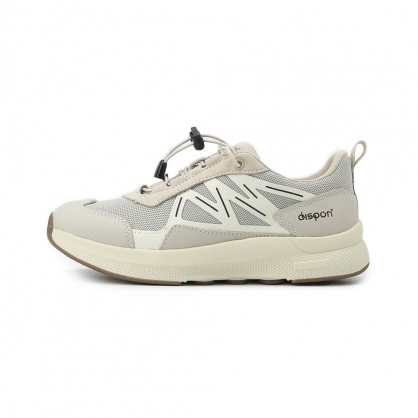 地之柏 束口輕量休閒鞋 灰 女鞋