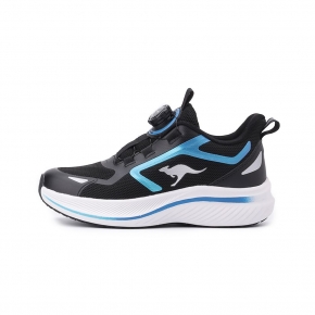 KANGAROOS BIFROST 旋鈕運動鞋 藍黑 KK51281 大童鞋
