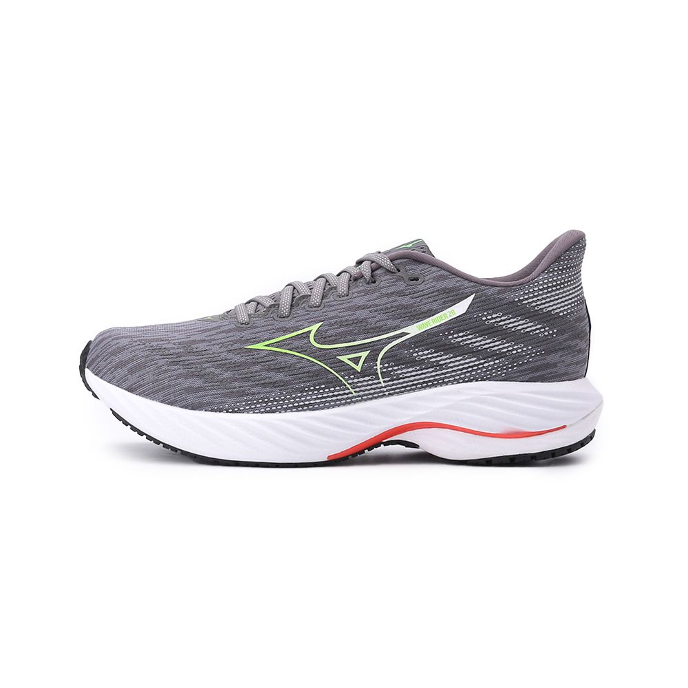 MIZUNO WAVE INSPIRE 21 SW 寬楦運動慢跑鞋黑白黃J1GC254552 男鞋- 鞋