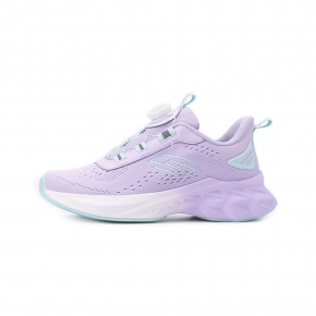 LOTTO 躍風 810 轉扣彈力避震跑鞋 紫 LT5AKR9657 大童鞋