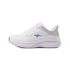 KANGAROOS RUN LUNAR 寬楦輕量跑鞋 白灰紫 KW51738 女鞋