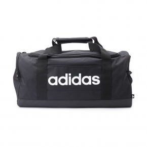 ADIDAS  LINEAR DUFFEL S 運動健身包 黑 JE8343