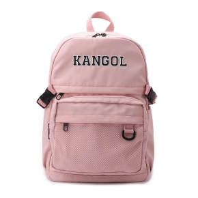 KANGOL 字母後背包 粉 6225174341