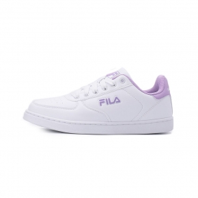 FILA 復古運動休閒鞋 白紫 5-C350Z-199 女鞋