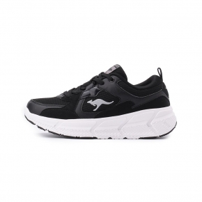 KANGAROOS  AVANTI 寬楦輕量運動鞋 白黑 KW52180 女鞋