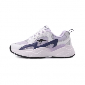 KANGAROOS DAZZLE 5.0 老爹鞋 白紫 KW51827 女鞋
