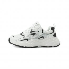 KANGAROOS DAZZLE 5.0 老爹鞋 白黑銀 KW51829 女鞋