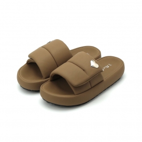 RIN RIN 魔鬼氈沙發拖鞋 咖 女鞋