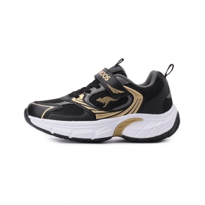 KANGAROOS RUNSKY 千禧復古跑鞋 黑 KK52100 大童鞋