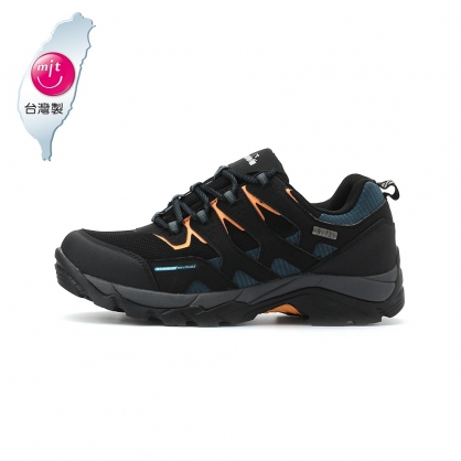 DIADORA 山野探險 動態防潑水戶外登山鞋 黑藍 DA73727 男鞋
