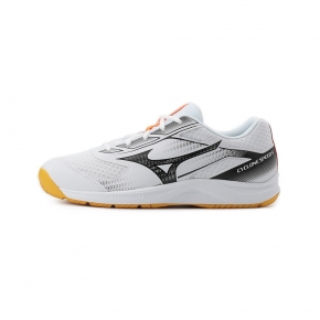 MIZUNO CYCLONE SPEED 5 運動排球鞋 白黃 V1GA258098 男鞋