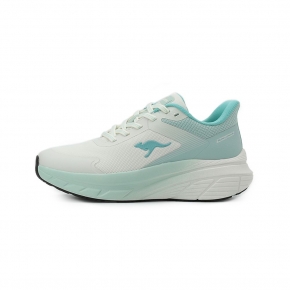 KANGAROOS RUN LUNAR 2 輕量跑鞋 白綠 KW52215 女鞋
