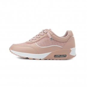 LUZZI 金蔥氣墊鞋 粉 女鞋