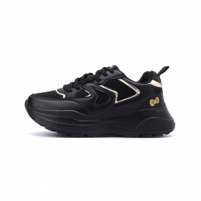 HELLO KITTY 厚底休閒鞋 黑 女鞋