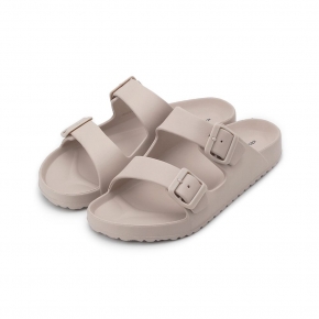 FUNPLUS+ 矽晶減塑休閒拖鞋 沙 1251021 女鞋