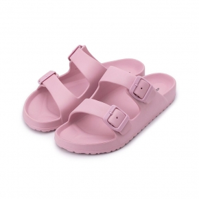 FUNPLUS+ 矽晶減塑休閒拖鞋 粉 1251021 女鞋