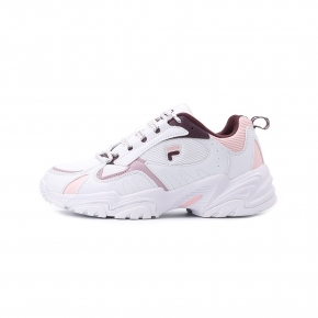FILA 復古運動鞋 白粉 5-J320Y-152 女鞋