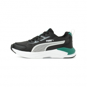 PUMA X-RAY 3 LT JR 綁帶休閒運動鞋 灰綠 40149305 大童鞋