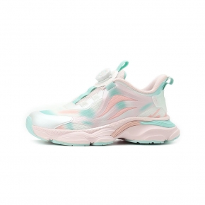 GOODYEAR 幻彩星願 旋扣緩震慢跑鞋 粉 GAKR68413 中大童鞋