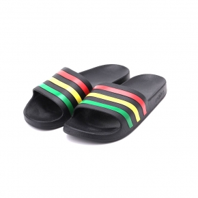 ADIDAS ADILETTE AQUA 運動拖鞋 黑黃 HQ2449 男鞋