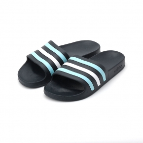 ADIDAS ADILETTE AQUA 運動拖鞋 黑藍 HQ2452 男鞋