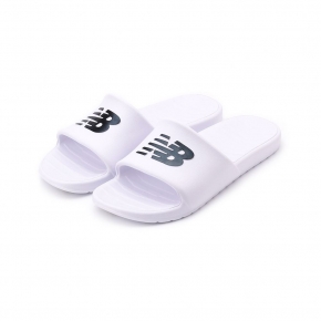 NEW BALANCE 運動拖鞋 白 SUF100E1 男鞋